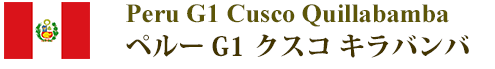 G1クスコキラバンバ
